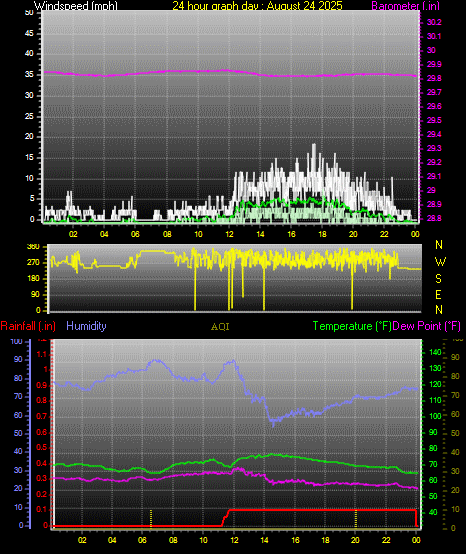 24 Hour Graph for Day 24
