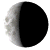 Waning Crescent, 23 days, 12 hours, 53 minutes in cycle