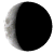 Waning Crescent, 23 days, 12 hours, 32 minutes in cycle