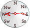 Wind from W Wind from W