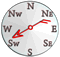 Wind from WSW