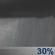 Sunday Night: Chance Rain Showers then Partly Cloudy