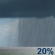 Saturday: Slight Chance Rain Showers then Mostly Cloudy