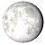 Waning Gibbous, 15 days, 8 hours, 57 minutes in cycle