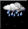 Night time, Moderate drizzle