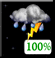 Saturday Night: Showers And Thunderstorms